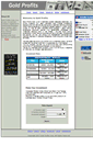 Mobile Screenshot of gold-profits.org